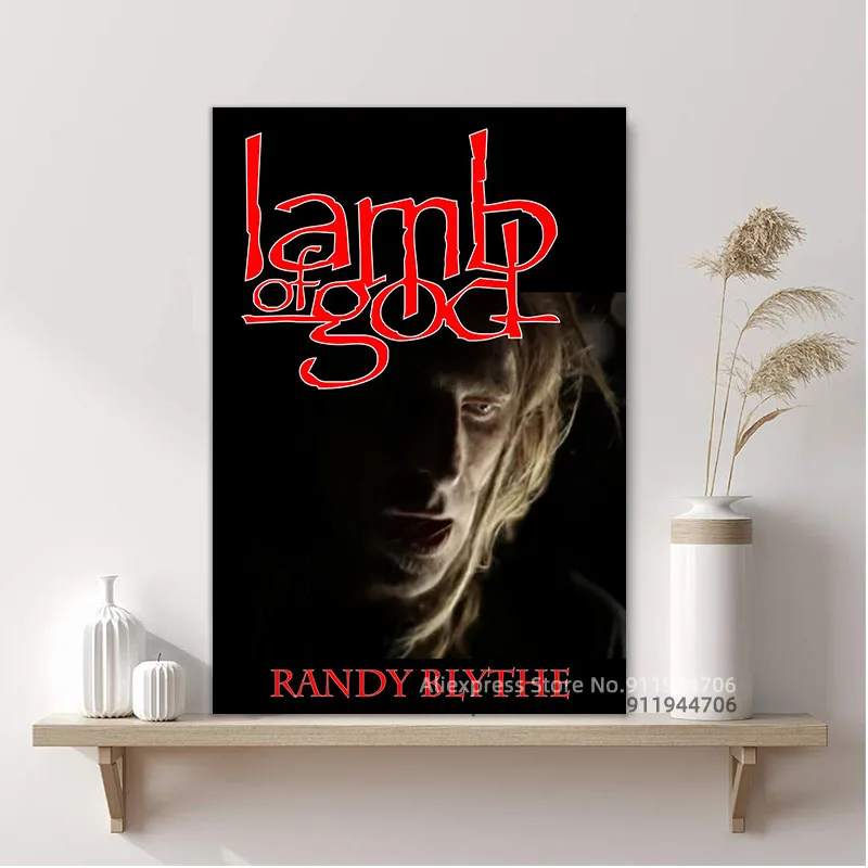 Обложка альбома из ягненка Бога плакат и принты Рэнди блайта настенная живопись