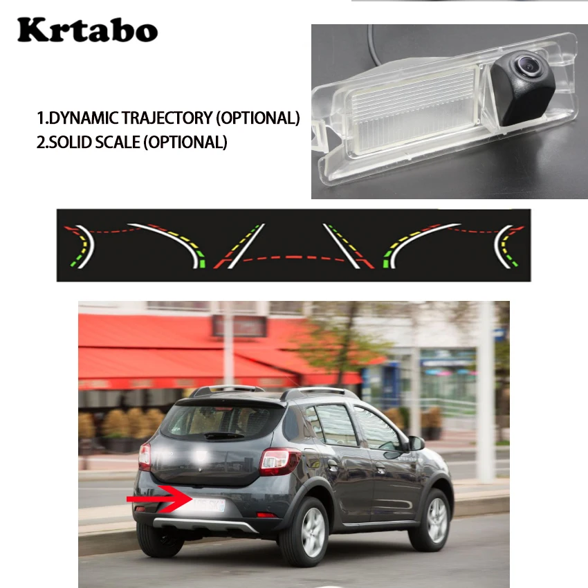 

Автомобильное зеркало заднего вида для Renault Sandero Dacia Sandero II Stepway 2 2012 ~ 2019