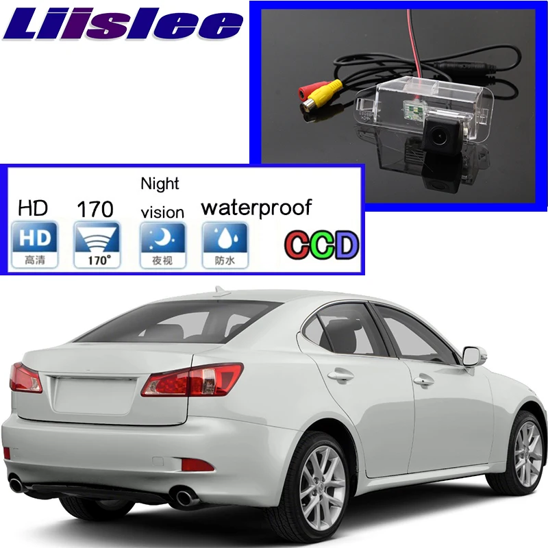 Liislee Автомобильная камера для Lexus IS250 IS300 2005 ~ 2013 заднего вида PAL / NTSC использовать |