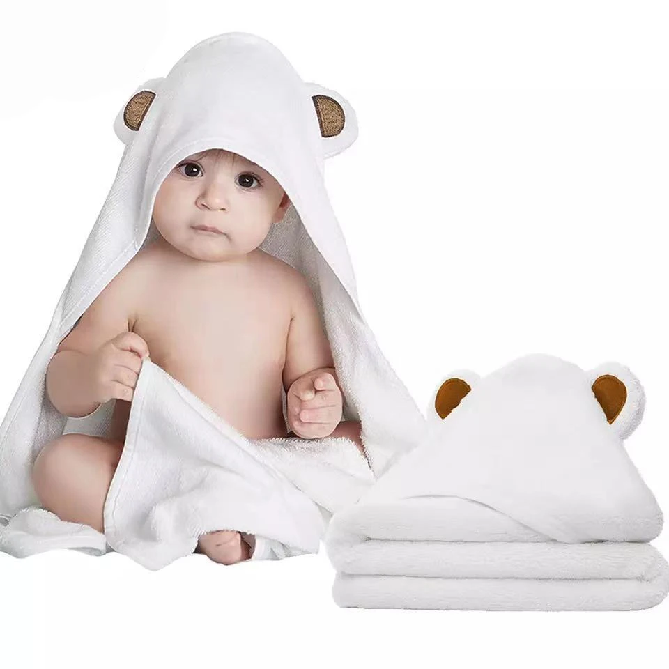 

Полотенце детское из бамбука с капюшоном, 90 х90 см, 500 г/м2