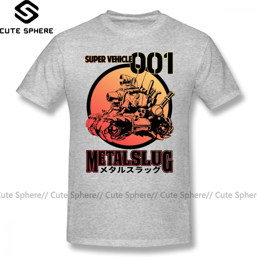 Camiseta de Metal Slug para hombre, Camisa estampada de moda, 100 algodón, divertida, de manga corta, 4xl
