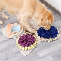 pet dog sniffing training blanket detachable fleece pads dog mat relieve stress nosework puzzle toy pet nose pad