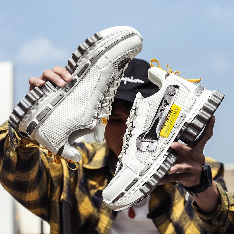 Человек визуально увеличивающая рост Спортивная обувь для мужчин кроссовки