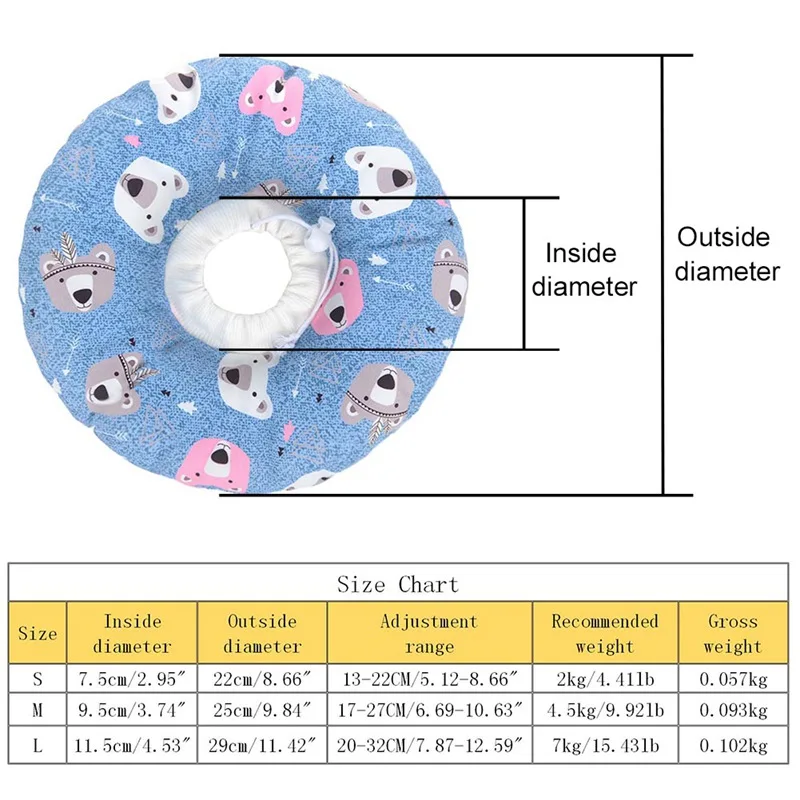 

Adjustable Cat Recovery Collar Soft Cone For Cats Avoid Bite And Lick Wound Healing Elizabethan Collars For Kitten Small Dogs