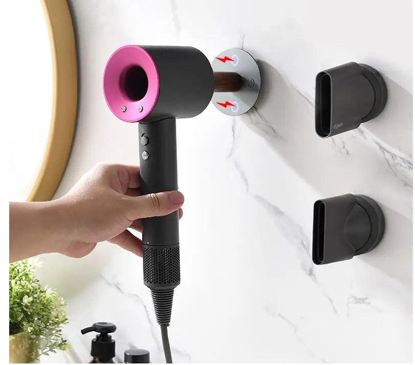 Сушилка для волос кронштейн без отверстий сушилка белья Настенная Ванная