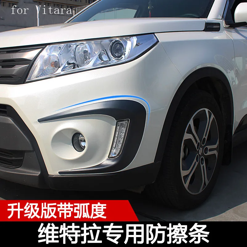 

European version of the ABS body anti-rubbing the door of the door line lights light eyebrow trim for Suzuki Vitara 215-2017
