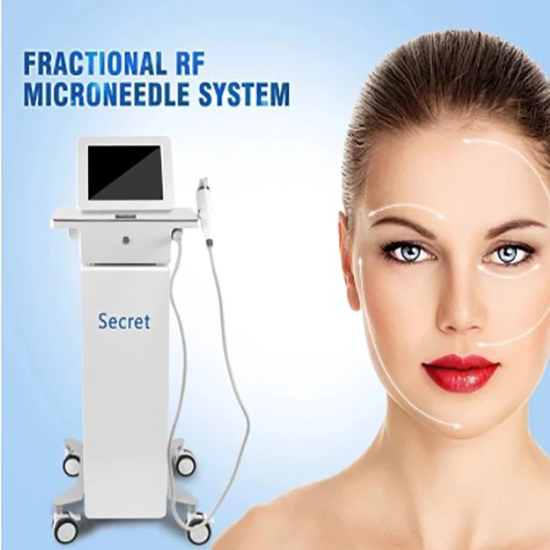 RF Skin Tightening Machine Fractional RF Microneedling Machine Needles for Face Wrinkles Removal Skin Care Auto Microneedle