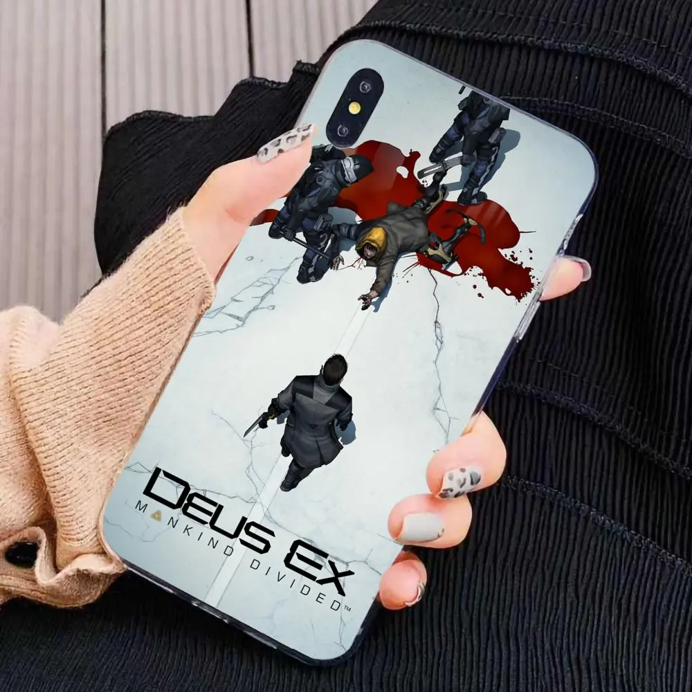 Deus Ex Mankind Games ТПУ силиконовый чехол для Huawei Honor Y5 2018 2019 8S 9X Pro 20 10 10i Lite|Бамперы| |