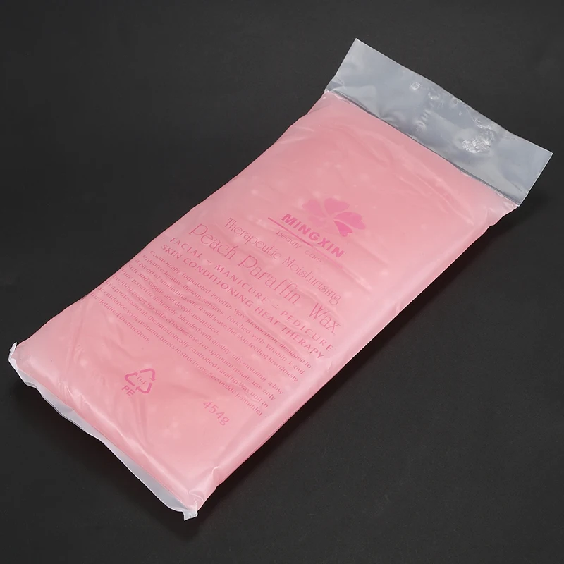 450g Paraffin Wax Bath Nail Art Tool For Hands Care Machine Pink | Красота и здоровье