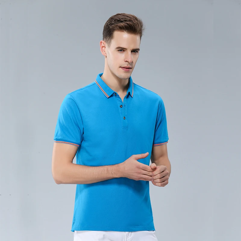

2021 summer new Polo Shirt Short Sleeve Shirt trendy men's and women's top printing embroidery
