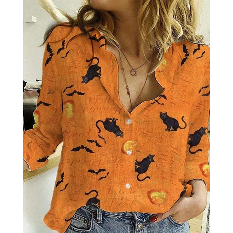

Fashion Cartoons Print T Shirt Women Long Sleeve O-Neck Linen Tops Tee T-Shirt Vintage T-Shirts Retro Shirt Tshirt Shirts