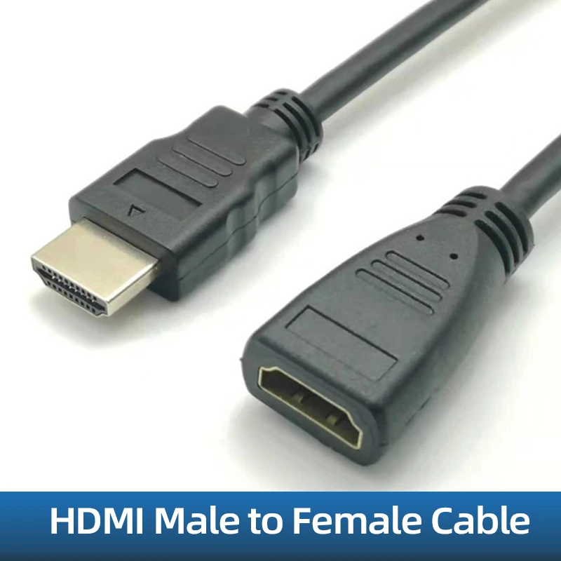 1080P HDMI Удлинительный кабель для мужчин и женщин 1 4 в удлинитель адаптер м 2 ПК PS3 PS4