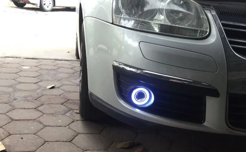 EeMrke для Volkswagen VW Jetta 5A 1K5 светодиодный ангельские глазки DRL дневные ходовые огни