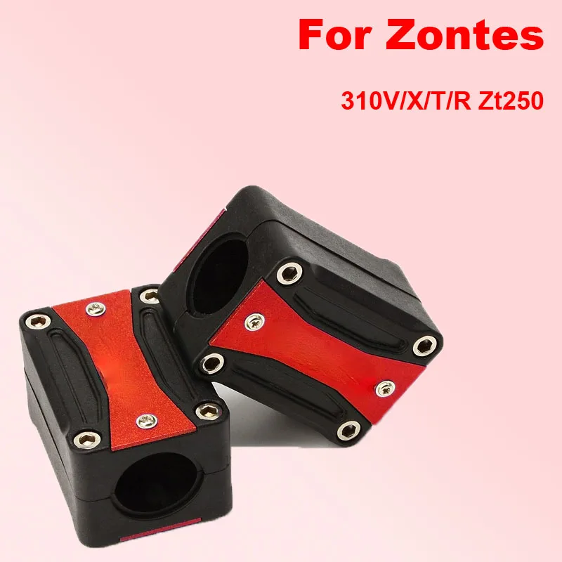 

Applicable Motorcycle Zontes 310V/X/T/R Zt250 Modified Bumper Anti-Fall Rubber Protective Bar Block