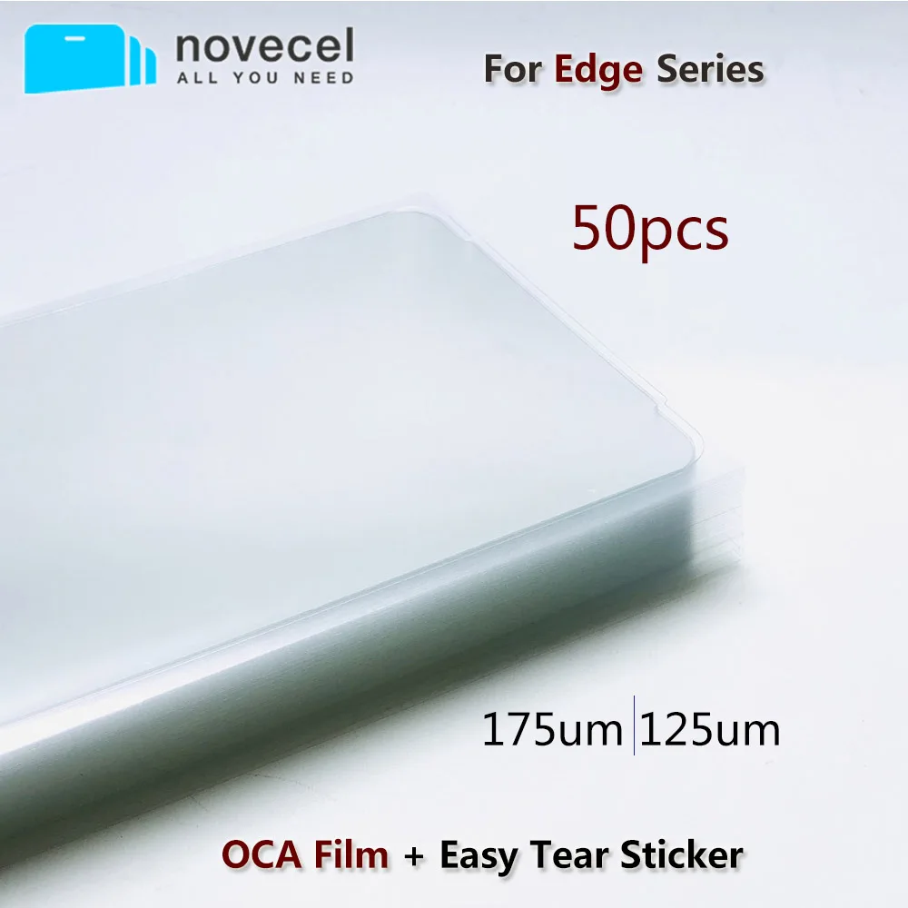 Оптический прозрачный клей OCA 175um 125um для Samsung Galaxy S20 S10 S8 S9 Note 8 9 10 Plus сенсорного ЖК