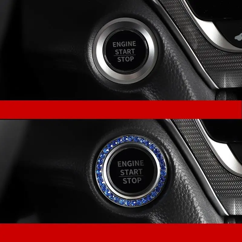 Авто зажигание автомобильный хром декоративный модифицированный Стайлинг