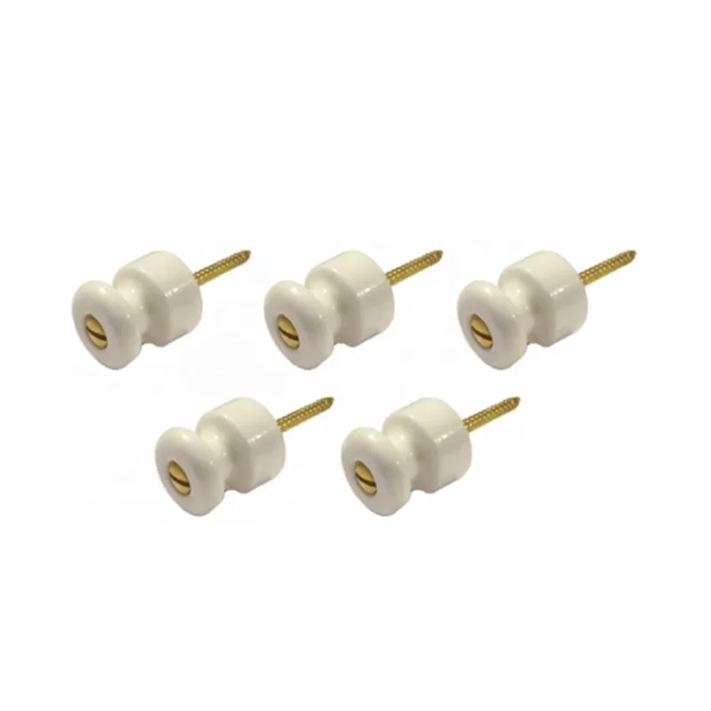 Pçs de Alta Frequência Isolador Cerâmico Parede Terminal Conector Fio Elétrico Frete Grátis 50