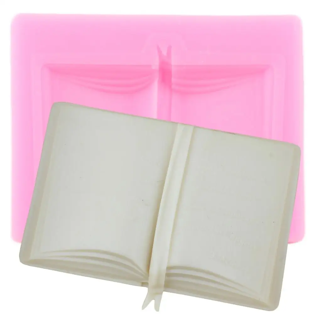 Силиконовая форма для книжки формы мастики и помадки сделай сам инструменты