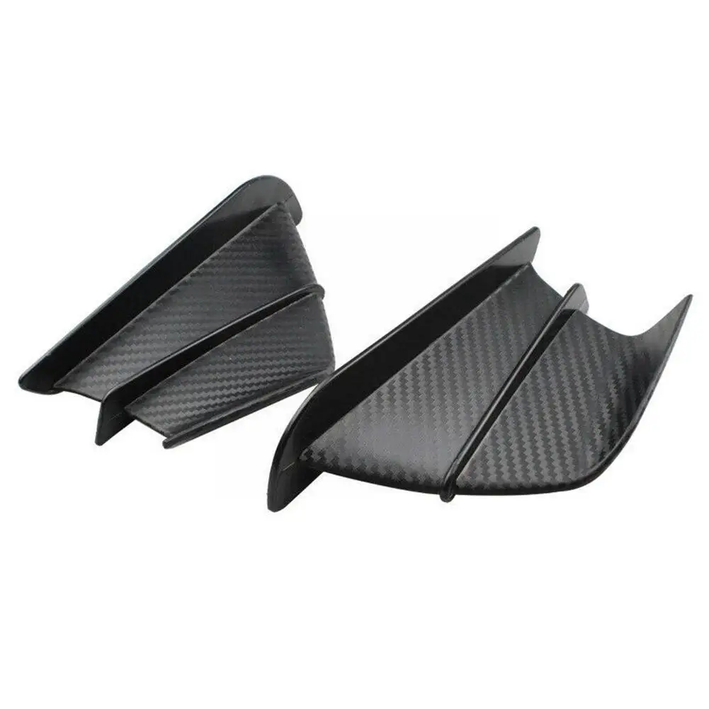 

Motorcycle Winglet Aerodynamic Fiber Wing Kit Spoiler for YAMAHA Kawasaki Honda H2/H2R Scooter Winglets Air Deflector Z2V2