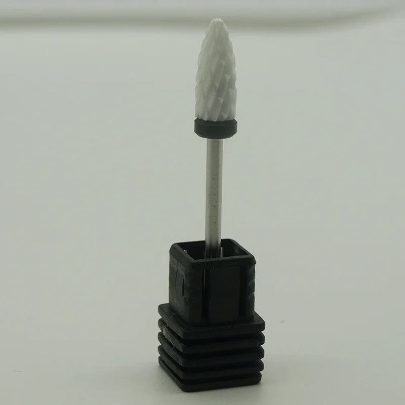 EasyNail 10pcs Ceramic Nail Drill Bit Electric Manicure Machine Accessories Nail Art Tools Electric Manicure Milling Nail Files