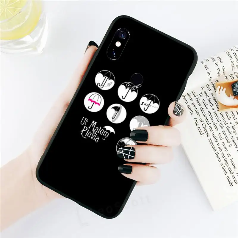 

The Umbrella Academy Phone Case black For Xiaomi Redmi mi note 7 8t 9 9t 9s 8 10 10t 11 pro lite K20 max 3