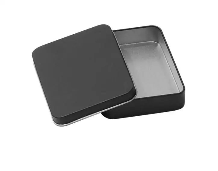 Бесплатная доставка черная прямоугольная Мятная декоративная коробка для