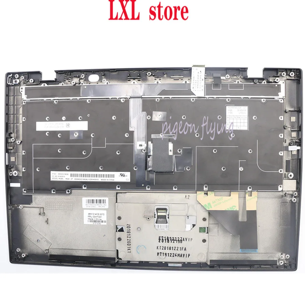 Углеродная Клавиатура для ноутбука X1 3-го поколения 2015 Thinkpad ноутбук 20BS 20BT Япония