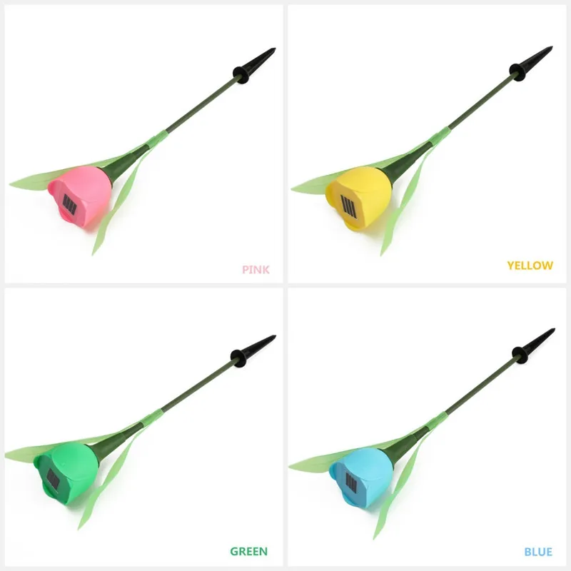 Светодиодный Цветок ночной Светильник для рождественского декора сада Патио