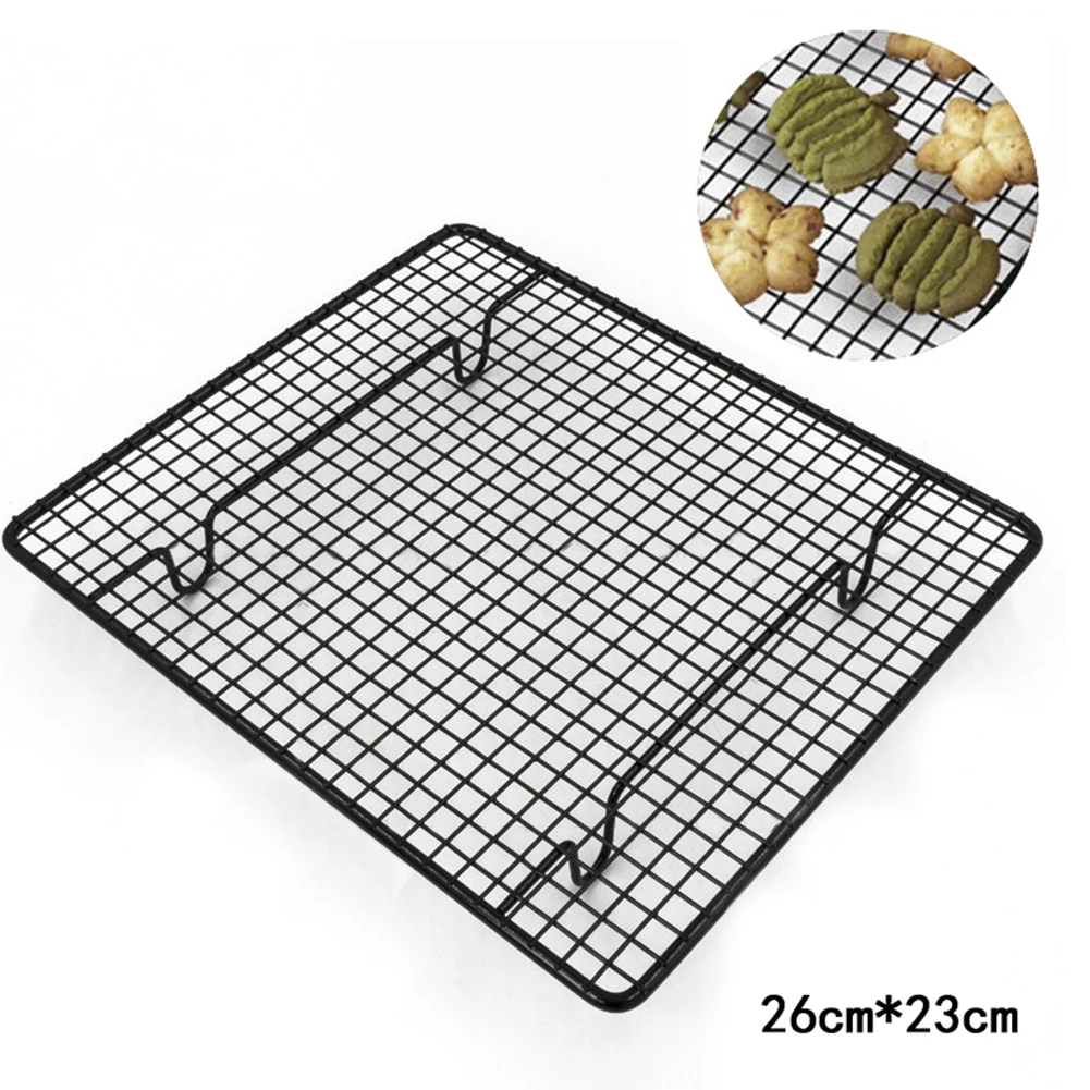 Черный пирог хлеб Торт стойки сетки для выпечки лоток Стенд печенье