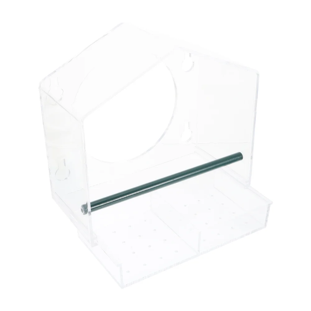 

1Pc Creative Bird Feeder Outdoor Absorbing Feeding Box Bird Food Container