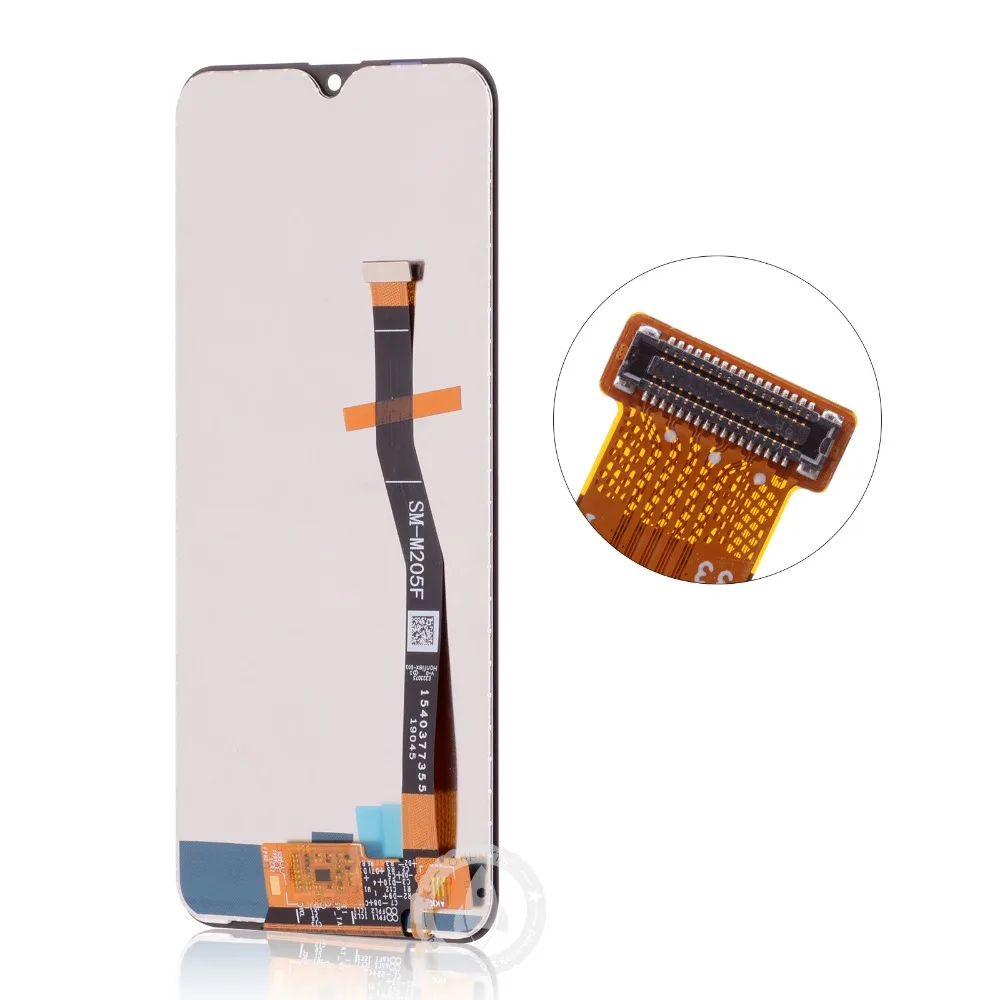6,3 ''ЖК-дисплей для SAMSUNG Galaxy M20 SM-M205 M205F ЖК-дисплей кодирующий преобразователь сенсорного экрана в сборе запасные части