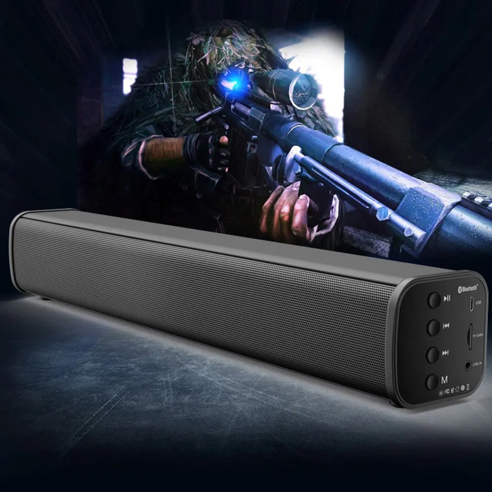 Беспроводной сабвуфер аудиоколонки для ноутбука настольные колонки с длинной