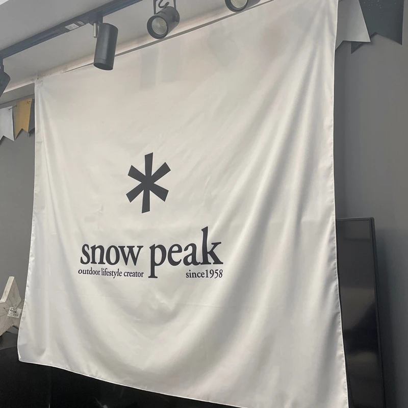 

FFO Snow Peak Backgound Decoration White Cloth Hanging Tapestry Hippie Wall Hanging Blanket Wall Carpet Yoga Mat