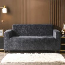 floral printed velvet sofa covers for living room sofa slipcovers protector for pets and kids high quality