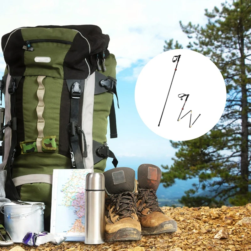 

Trekking Poles Collapsible Collapsible Adjustable and Ultralight - Perfect for Hiking Walking Backpacking Trekking Poles