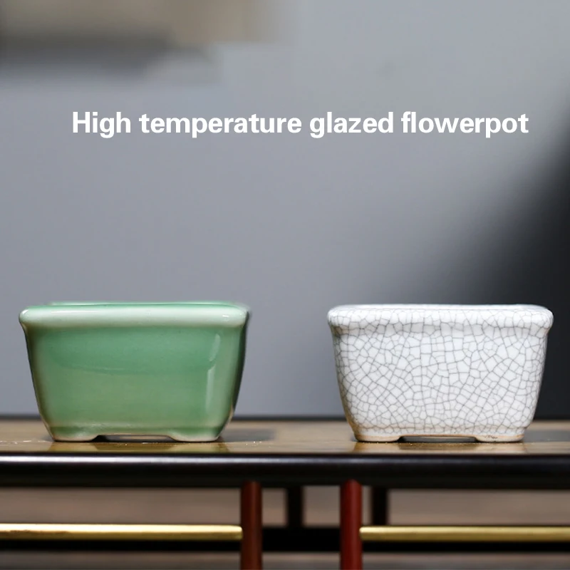 

Для сада, керамики, цветочный горшок, чаша с отверстием, мини керамический цветочный горшок, Оформление интерьера в восточном стиле