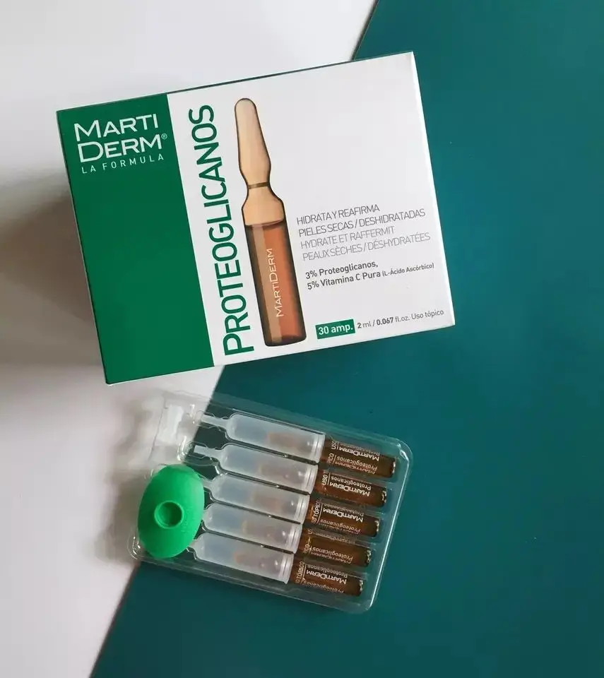 MARTIDERM Proteoglicanos Ampoules - Proteoglycans 3 pieces -15 bottlesx2ml