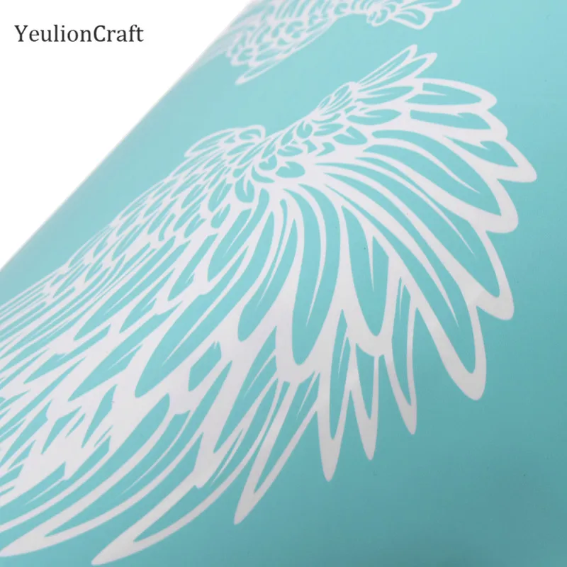 Трафареты Chzimade с принтом Ангельского крыла и перьев трафареты для марок картина