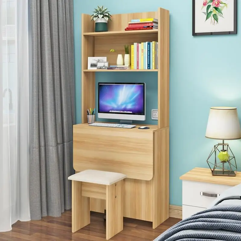 Escritorio Mueble Bureau Meuble Bed Tafelkleed Small Dobravel Schreibtisch Laptop Mesa Tablo компьютерный стол с книжной