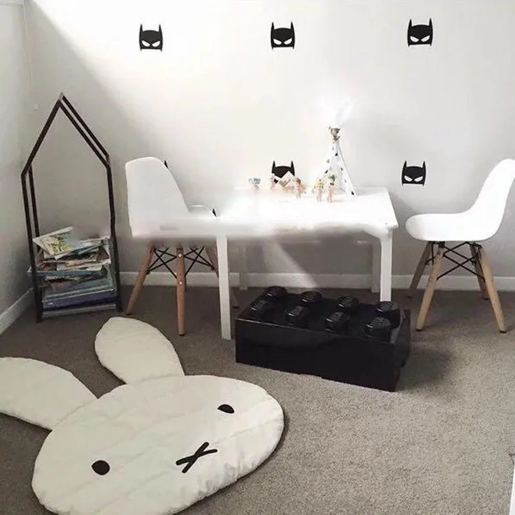 

Baby Play Mat Newborn Crawling Mat Play Toys Game Mats Cotton Carpet Nordic Children's Room Decoration Rabbit Shape Portable
