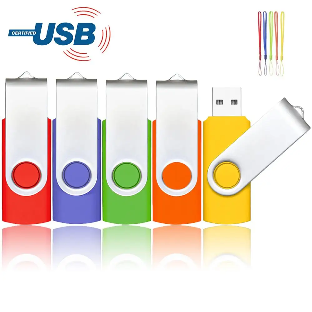5 шт. USB флешка 16 ГБ 32 карта памяти 4 8 Флешка металлический накопитель для хранения