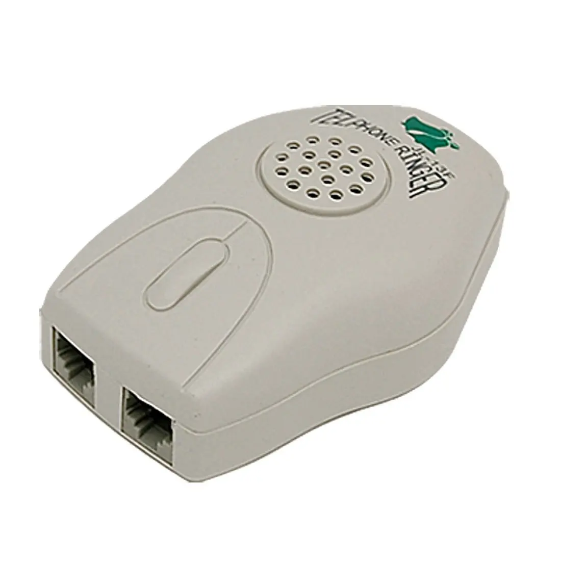 Серый громкий телефонный кольцевой усилитель RJ11 Ringer Landline Phone Bell Экстра громкое