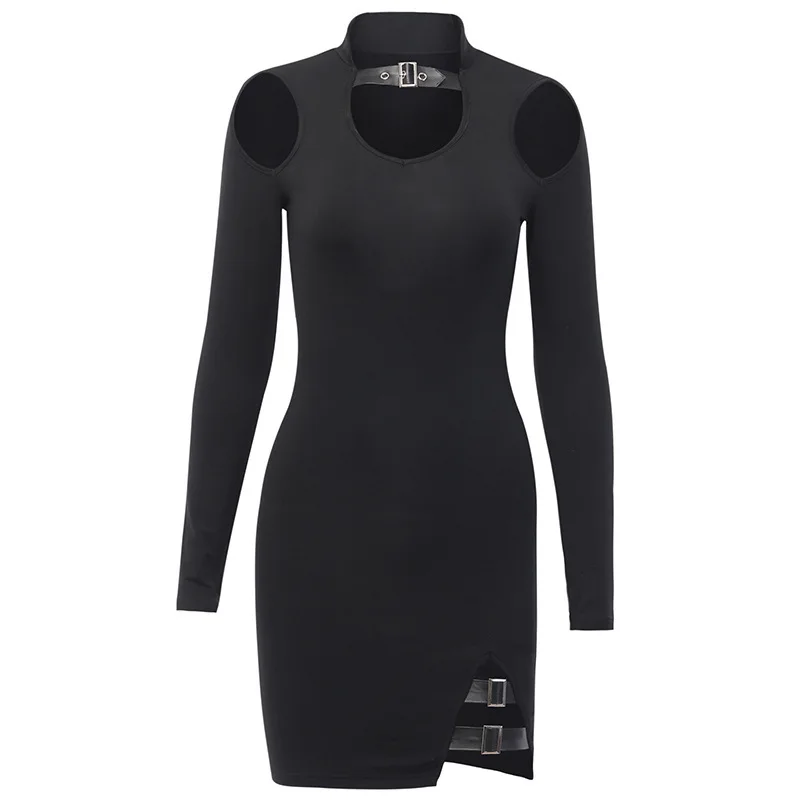 Новое тонкое открытое с открытыми плечами Сексуальное Женское Платье в стиле