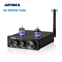 aiyima ge 5654w tube amplifier preamplifier bluetooth 5 0 bile pre amp vacuum tube preamp upgrade 6j1 6ak5 ef95 for amplifiers