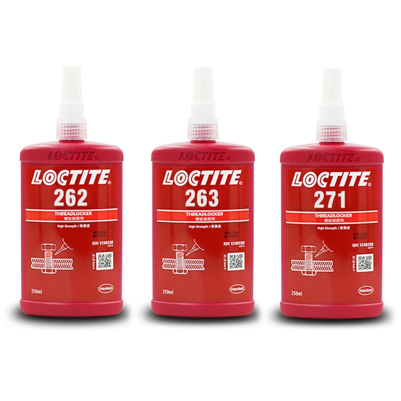 Новый 250 мл клей для запечатывания винтов с резьбой Loctite 222 242 243 262 263 271 272 277