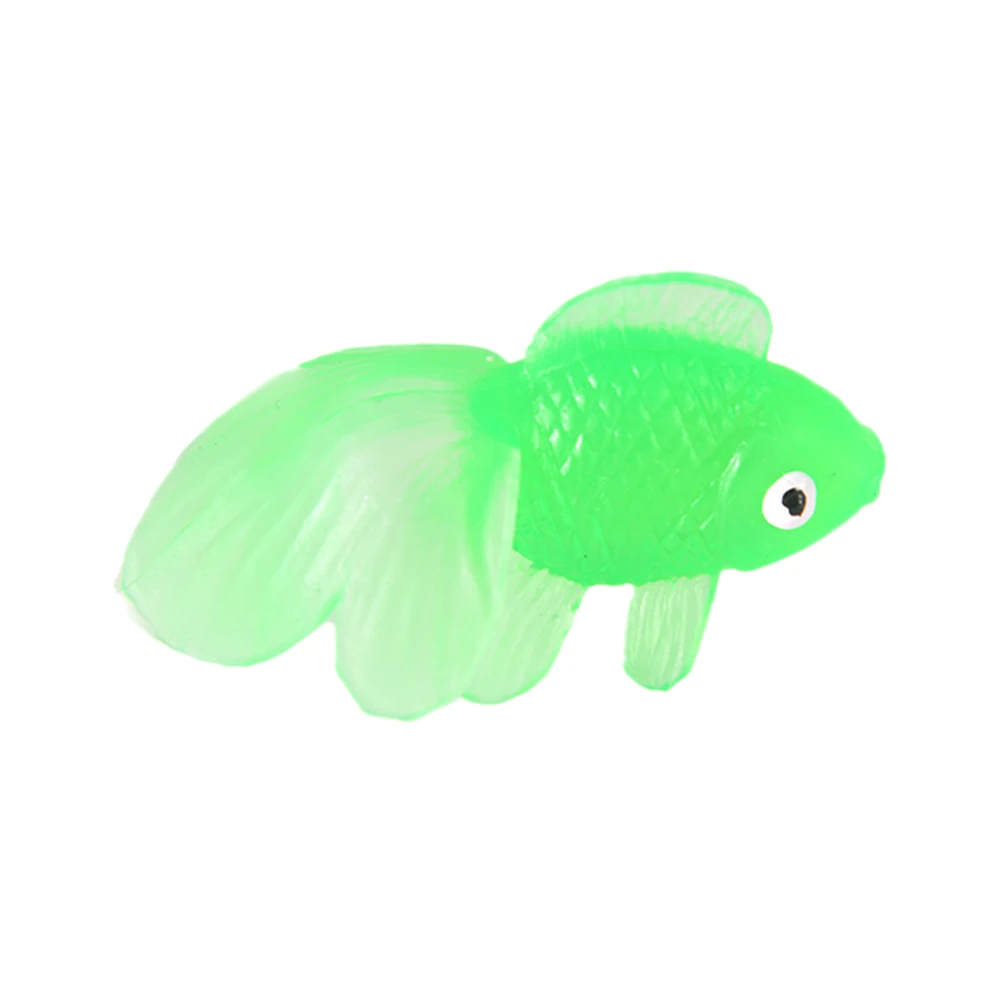 10pcs/set Kids Soft Rubber Gold Fish Baby Bath Toys for Children Simulation Mini Goldfish Water Toddler Fun Swimming Beach Gifts