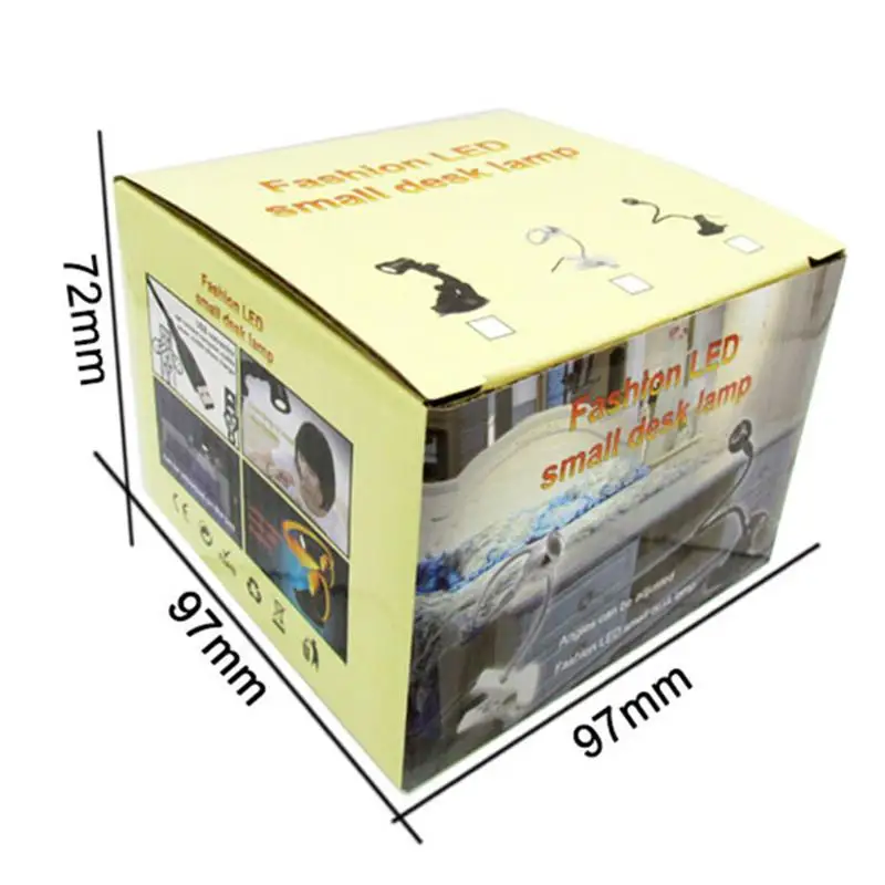 Горячая DC 3-5V USB зажим для глаз Регулируемый прикроватный стол гибкий вращающийся