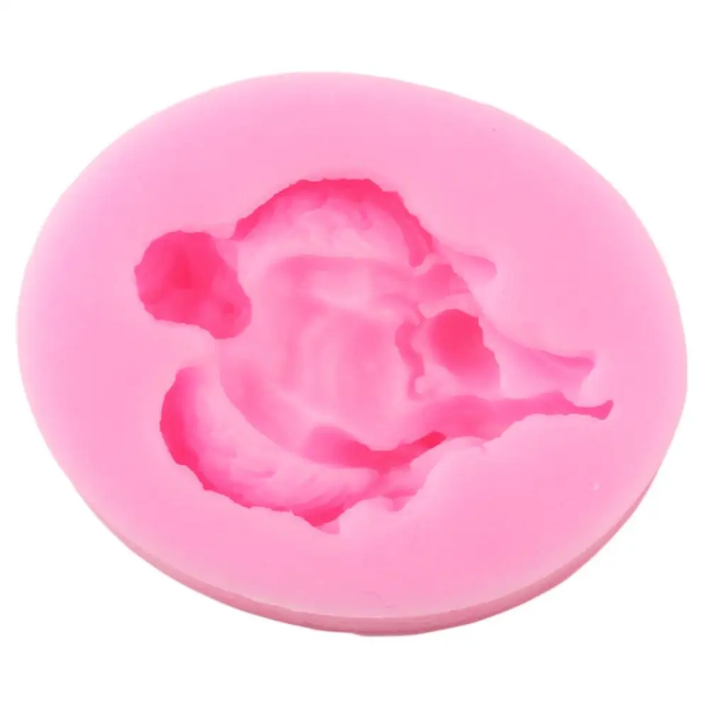 3D Детские Силиконовые Формочки Angel DIY конфеты шоколадные формы для выпечки кексы