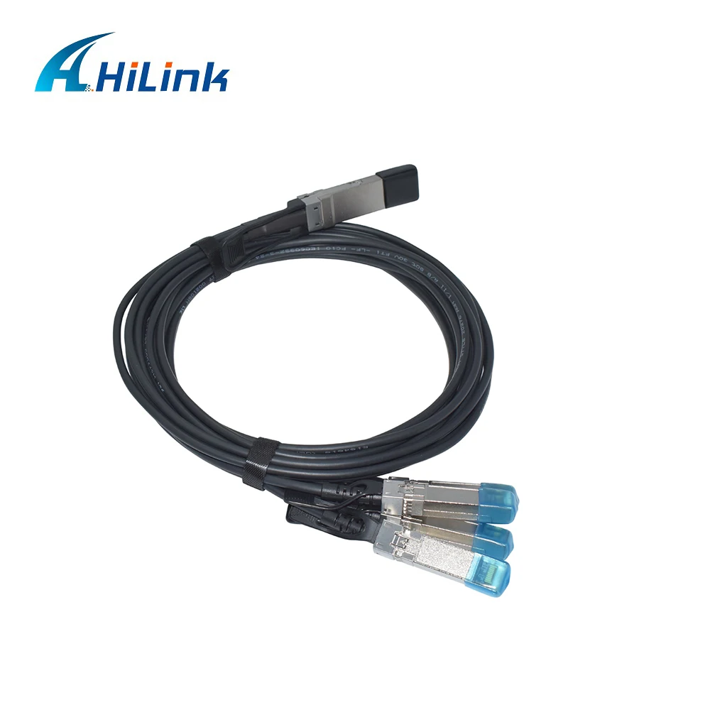 Модуль Hilink 40G QSFP + к 4X SFP медный кабель DAC 2 метра | Мобильные телефоны и аксессуары