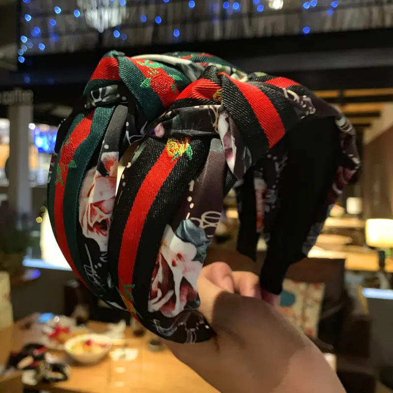 2019 Модный милый пластиковый бантик повязки на голову повязка для женщин и